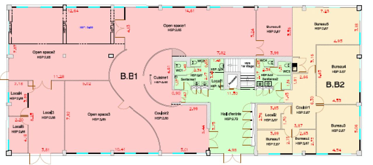 Bureau Saint-Priest 4834m² Location bureau Saint-Priest Rhône OLBUR2108812 45